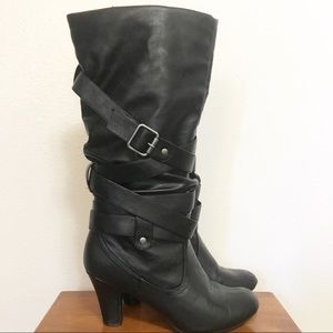 High Heeled Boots (Black)